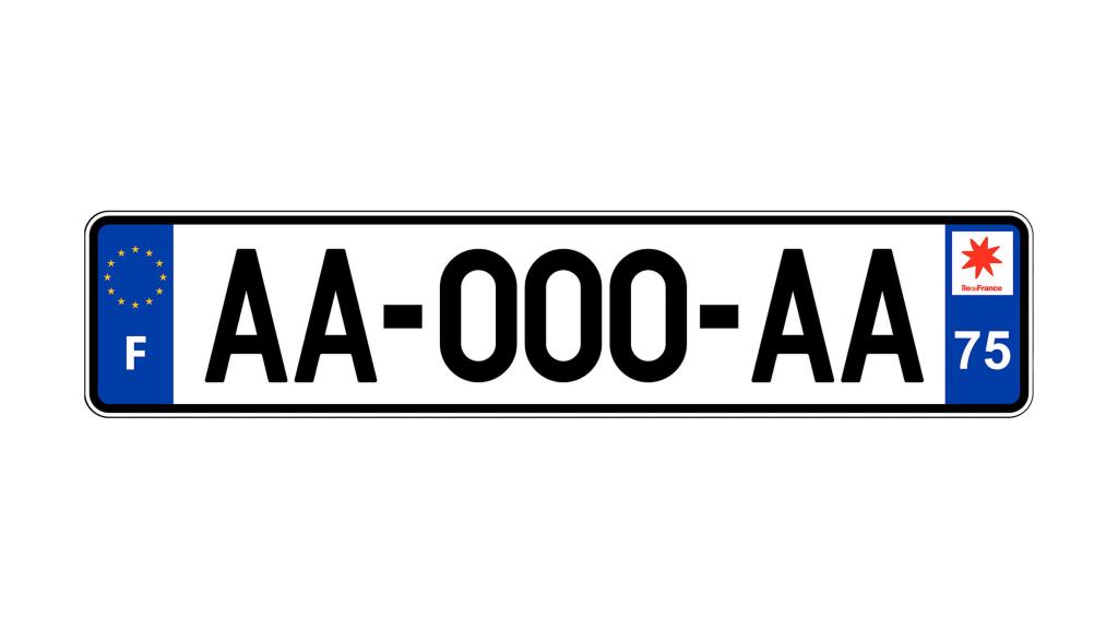 plaques immatriculations
